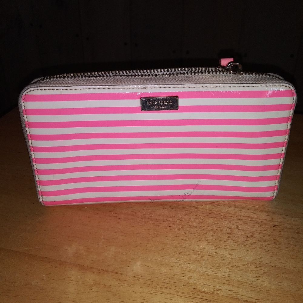 Kate Spade stripped wallet